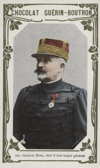 Général Brun, chef d
