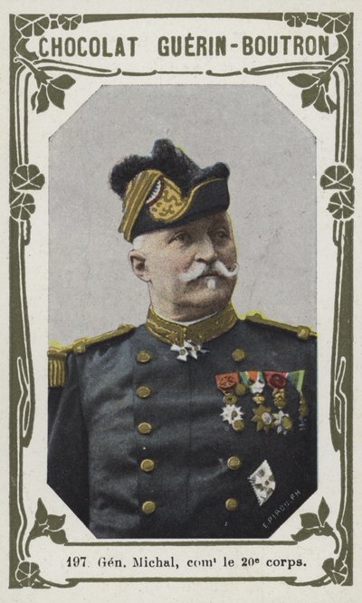 Général Michal, commandant le 20e corps - French School