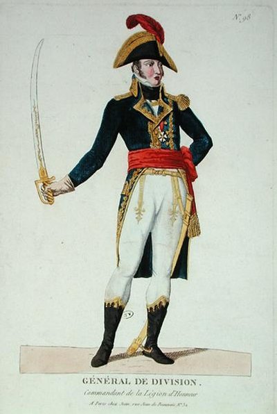 Général de Division, Commandeur de la Légion d