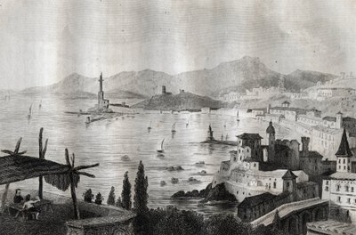Gênes - Gênes - Gênes - Gravure tirée de « L
