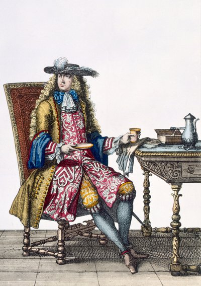 Tenue élaborée de gentleman, 1760 - French School