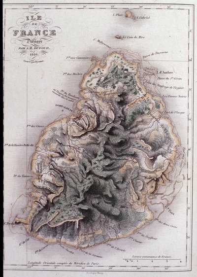 Carte géographique de l