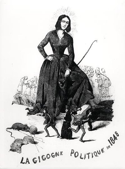 George Sand, la cigogne politique, de 