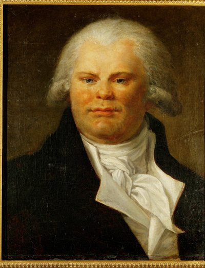 Georges Jacques Danton, poète et révolutionnaire, exécuté ... - French School
