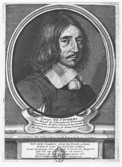 Georges de Scudéry (gravure) - French School