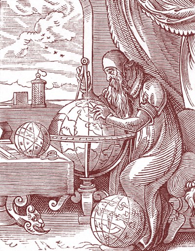 Astronome et cosmographe allemand - French School