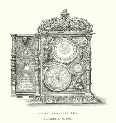 Horloge allemande, 1564 - French School