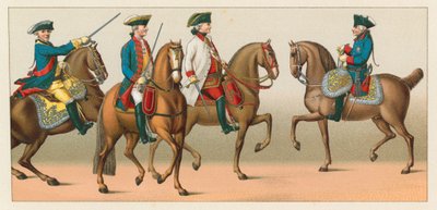 Costume allemand du XVIIIe siècle - French School