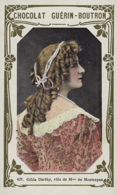 Gilda Darthy, rôle de Madame de Montespan - French School