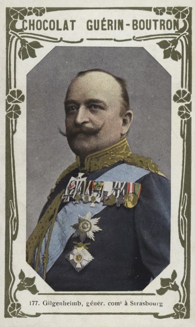 Gilgenheimb, général commandant à Strasbourg - French School