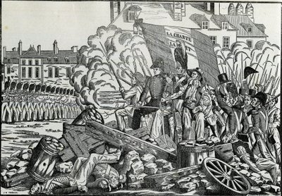 Combats glorieux et mémorables de juillet 1830 dans le quartier de l