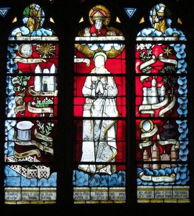 Dieu et la Vierge - French School