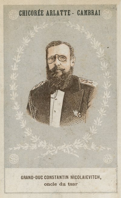 Grand-duc Constantin Nicolaievitch, oncle du tsar - French School