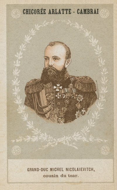 Grand-duc Michel Nicolaievitch, cousin du tsar - French School