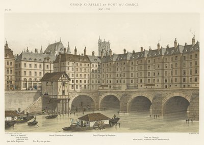 Grand Châtelet et Pont au Change, 1647-1788 - French School