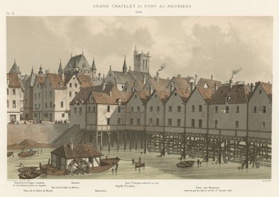 Grand Châtelet et Pont au Meuniers, 1580 - French School