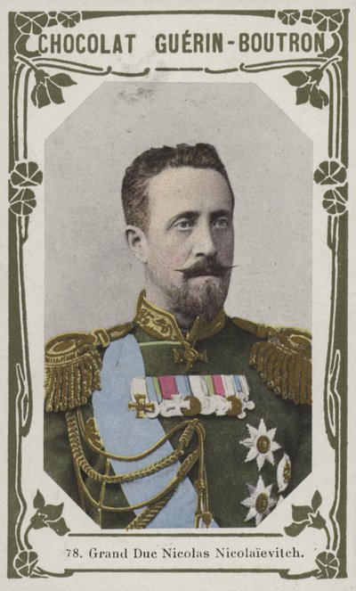 Grand Duc Nicolas Nicolaievitch - French School