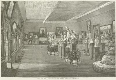 Grande salle des Beaux-Arts - French School