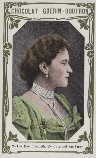 Grande Duchesse Elisabeth, Veuve du grand duc Serge - French School