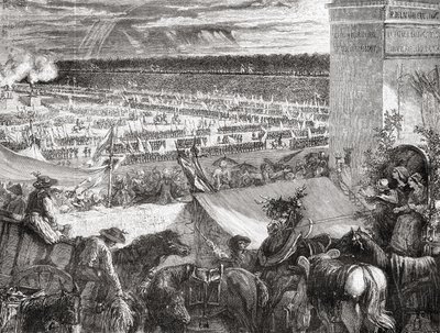 Grande Fédération, 14 juillet 1790, de 