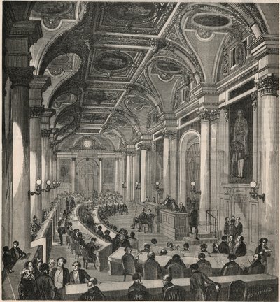 Grande salle des réunions au Conseil d