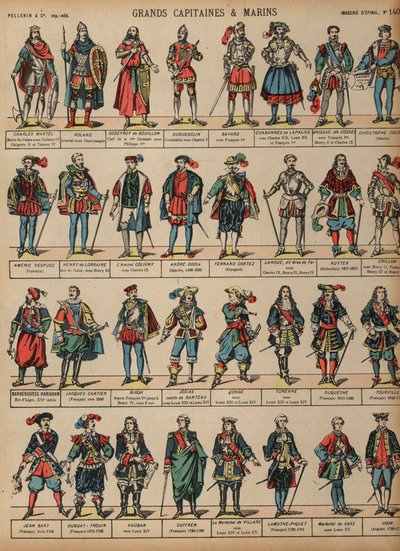 Grandes figures militaires - French School