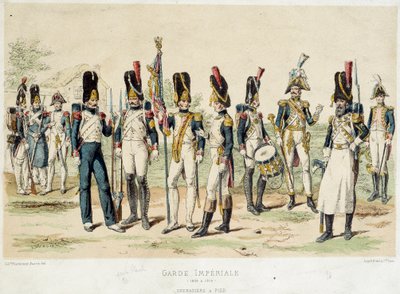 Grenadiers à pied de la Garde Impériale de Napoléon Ier - French School