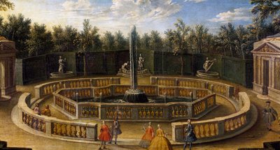 Bosquet des Dômes à Versailles - French School