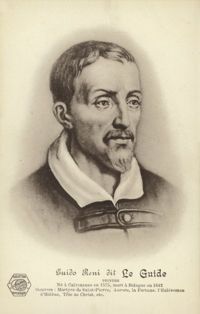 Guido Reni, peintre italien (lithographie) - French School