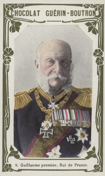 Guillaume premier, Roi de Prusse - French School