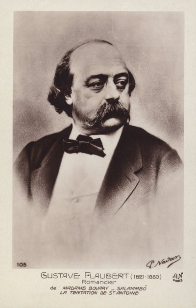 Gustave Flaubert (1820-1881), romancier français - French School