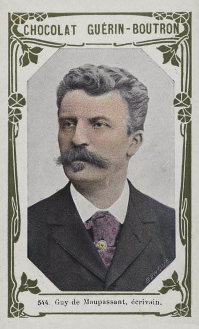 Guy de Maupassant, écrivain - French School