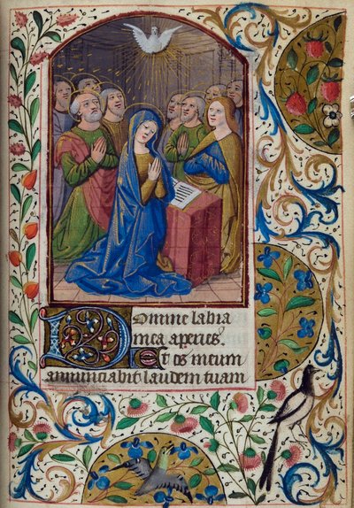 La Pentecôte, du Livre d