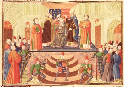 Le Couronnement de Henri IV (1367-1413) des Chroniques de Froissart, Vol. IV - French School
