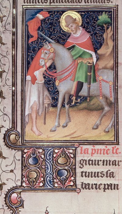 St. Martin de Tours, produit par le cercle des Frères Limbourg, illuminé à Paris - French School