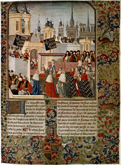 Entrée de la reine Isabelle, épouse éloignée d