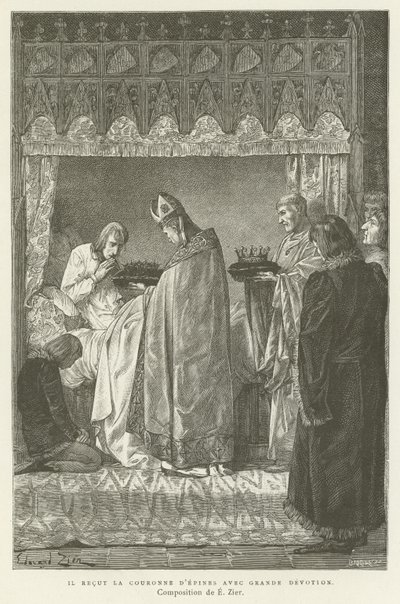 Il reçut la couronne d