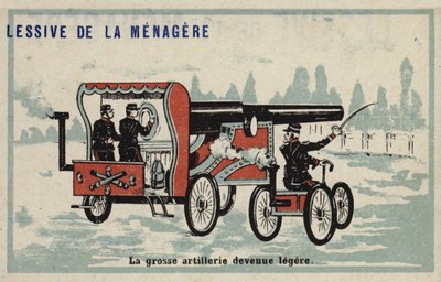 Artillerie lourde devenue légère - French School