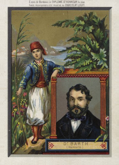 Heinrich Barth, explorateur allemand - French School