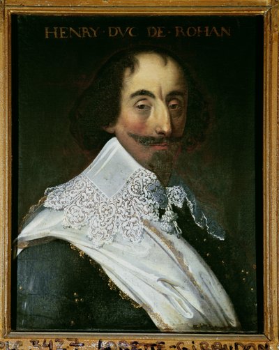 Henri (1579-1638) Duc de Rohan, 1617-38 - French School