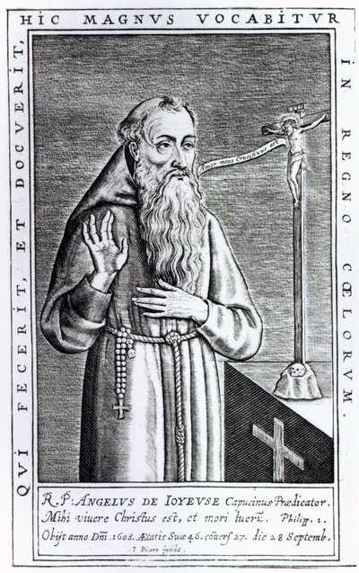 Henri, duc de Joyeuse, connu sous le nom de Père Ange - French School