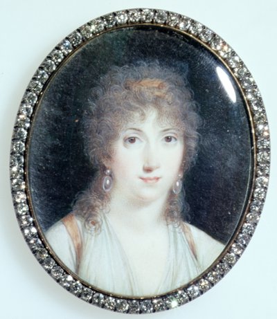 Henriette Lucy Dillon (1770-1853) Marquise de la Tour du Pin Gouvernet, vers 1802 - French School