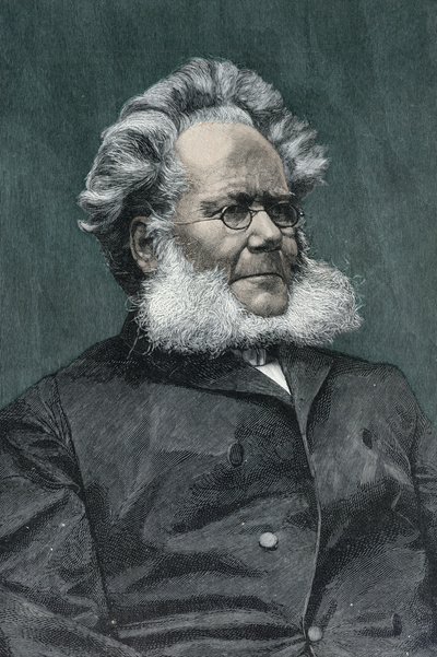 Henrik Ibsen (1828-1906) 1901 - French School