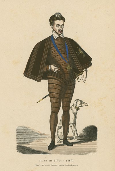 Henri III de France - French School