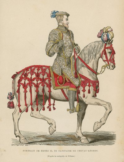 Henri II de France - French School