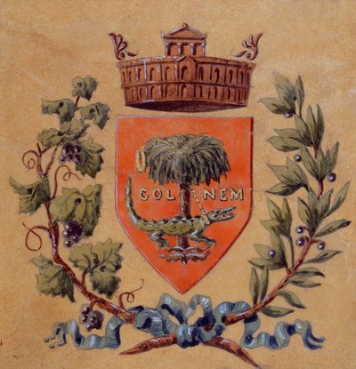 Armoiries de la ville de Nîmes - French School