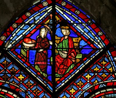 Hérodiade et Salomé avec la tête de Saint Jean-Baptiste - French School