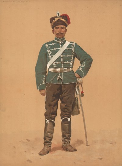 Régiment des Hussards de Hesse No 13 - French School