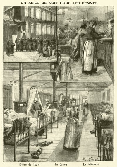 Refuge pour femmes sans-abri à Paris - French School