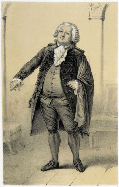 Honoré Gabriel (Honoré-Gabriel) Riqueti, Comte de Mirabeau (1749-1791) - dans «Galerie historique de la Révolution française» par Albert Maurin - French School